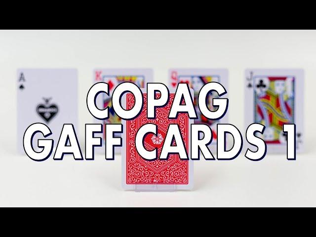 Deck Review - Copag 310 Gaff & Svengali Playing Cards