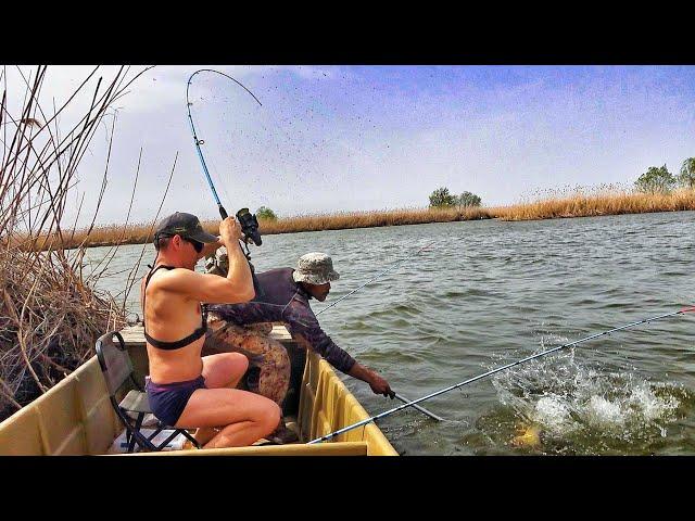 SNAGGERS ARE ALIVE! THESE ENGINES DO NOT RISE! Fishing in Astrakhan, part 4