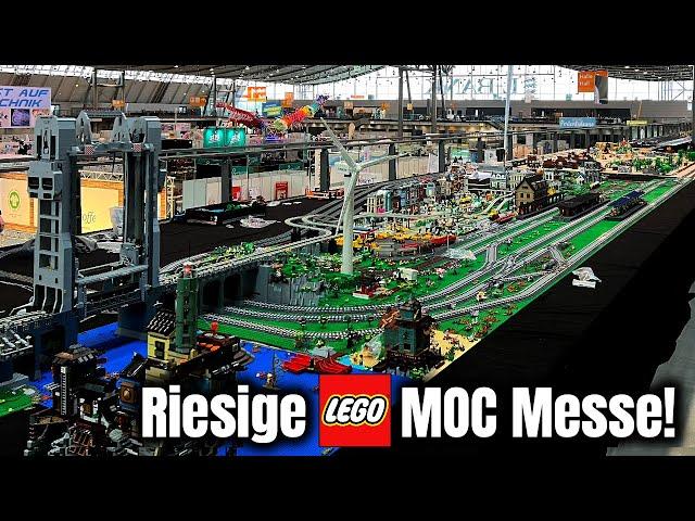 Viele MOCs & riesiges Eisenbahnlayout: LEGO Messe Stuttgart Rundgang!