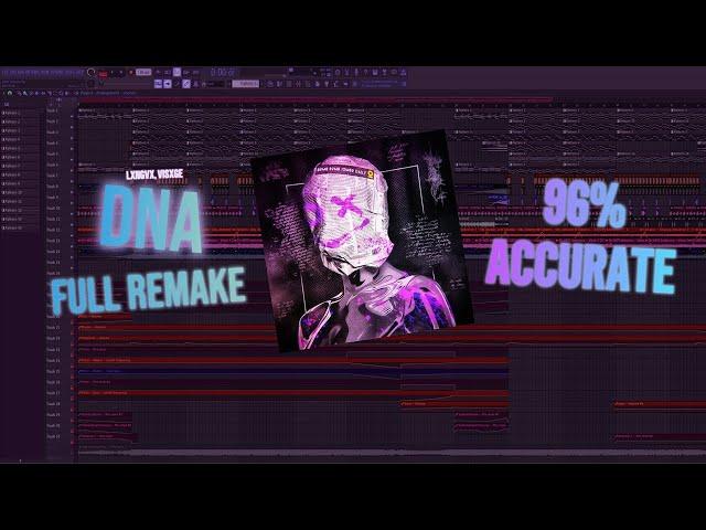 LXNGVX, VISXGE - DNA || FL STUDIO REMAKE