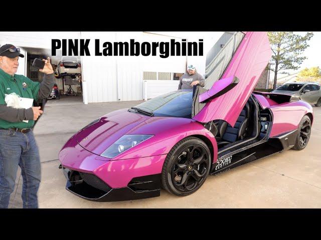 Lamborghini Murcielago Revs and NEW Color Reveal at Speedhaus!