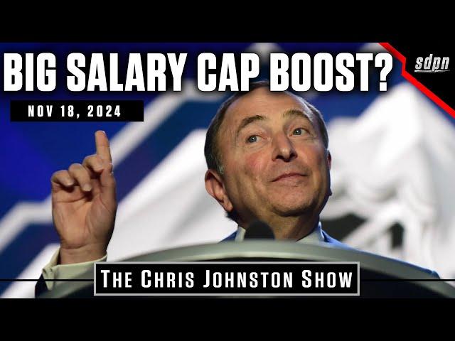 Huge Salary Cap Boost? | The Chris Johnston Show