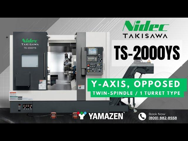 Integrated Turning & Milling with the Takisawa TS-2000YS - Full Demo & Features