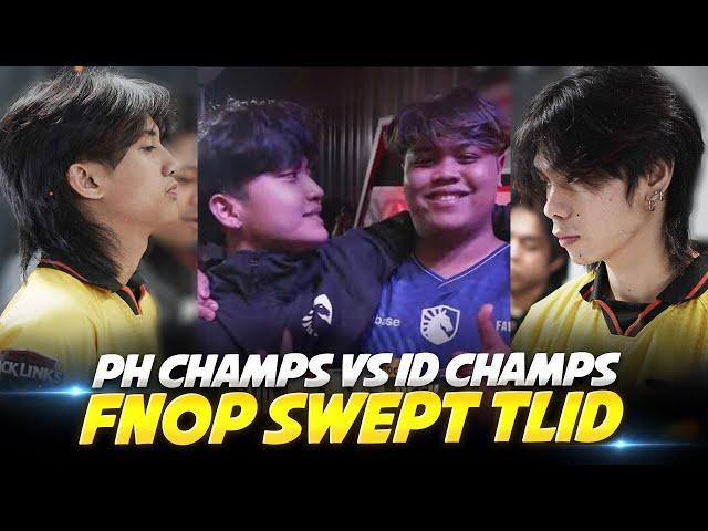 FINALLY! PH Champs vs ID Champs MET Before M6 and FNOP SWEPT TLID!