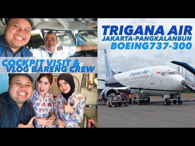 TRIGANA AIR Flight IL708 Jakarta ke Pangkalan Bun Review Vlog