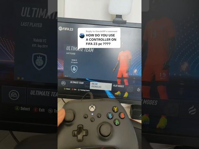 HOW TO PLAY FIFA ON PC WITH A CONTROLLER