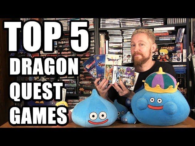 TOP 5 DRAGON QUEST GAMES - Happy Console Gamer