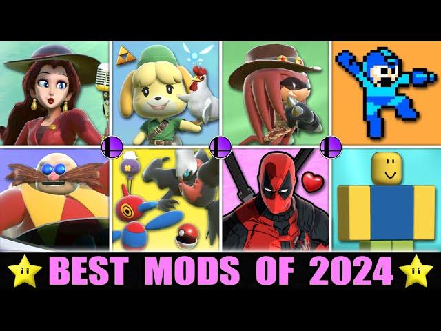 The BEST MODS of 2024 for SMASH BROS ULTIMATE!