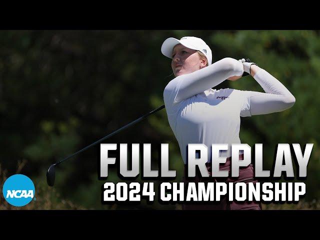 Final Round - NCAA women's golf individual championship | FULL REPLAY