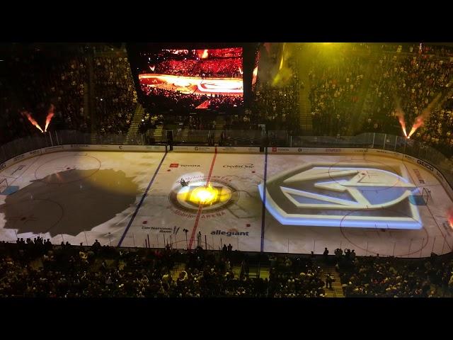 Vegas Golden Knights Opening Ceremony - Game 2 vs Buffalo