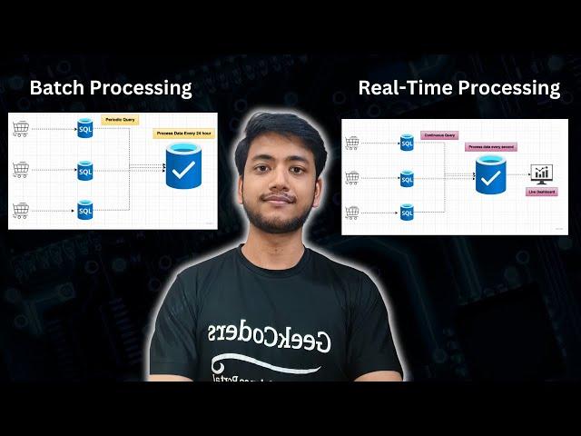 What is Batch and Real Time Streaming Data Process in DataEngineering