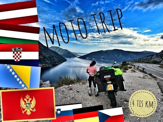 Balkán na dvou kolech, Monte Negro 2021 #Mototrip