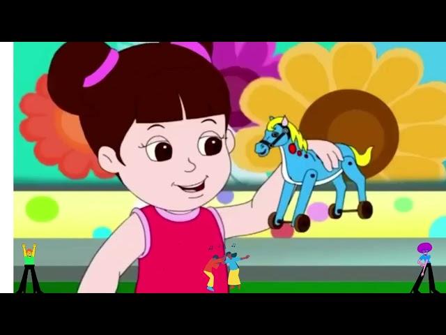 लकड़ क कठ  Lakdi ki kathi  Popular Hindi Children Songs  Animated Songs