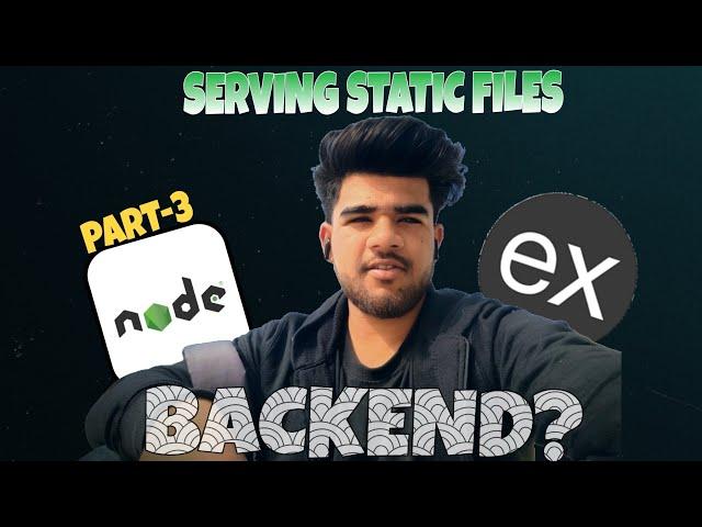  Serving Static Files in Express.js | Public Folder, CSS & JS Setup