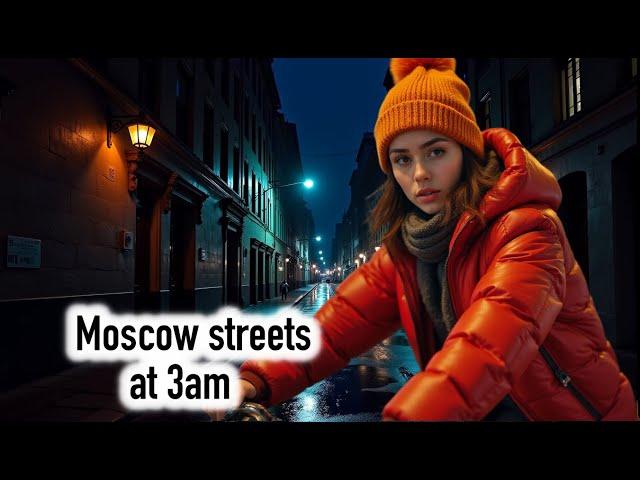 Moscow's 3AM Streets Are Hauntingly Empty