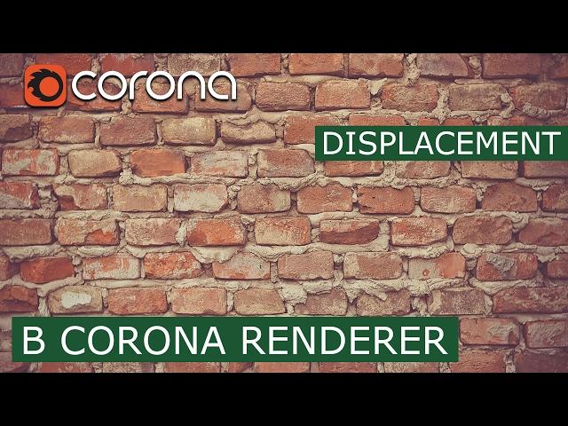 Displacement в Corona Renderer | 3Ds Max | Уроки для начинающих