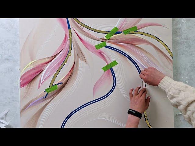 This Never-used Color Palette is EXCEPTIONAL (Suprising Details!) - Acrylic Painting