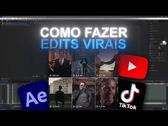 Como Fazer Edits De Filmes Virais Para TikTok e Youtube | Tutorial After Effects