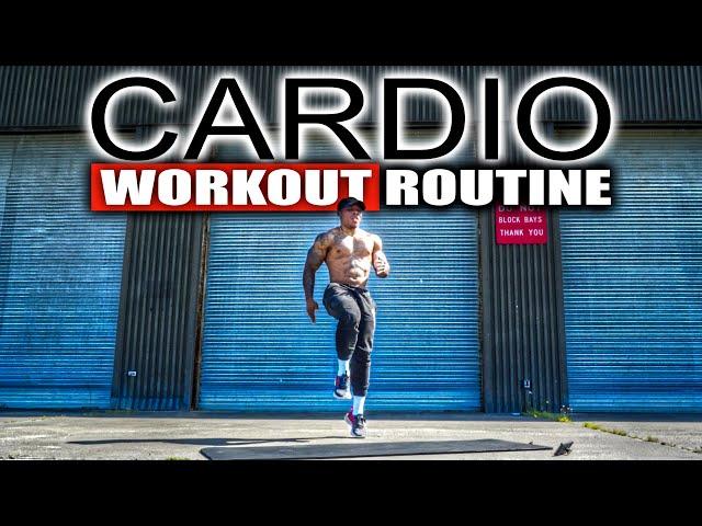 30 MINUTE FAT BURNING CARDIO WORKOUT(NO EQUIPMENT)