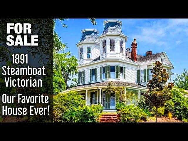 ONE OF THE BEST HISTORIC HOUSE TOURS EVER! LOOK INSIDE THIS RIVER VIEW DREAM HOUSE