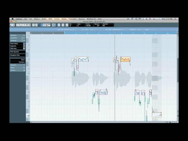 CUBASE 5 NEW FEATURES: VARI AUDIO