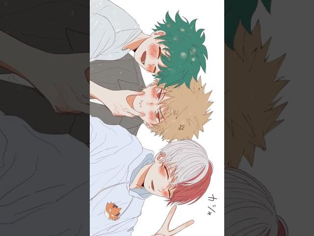 #midoriya #bakugo #todoroki  #bokunoheroacademia #manga