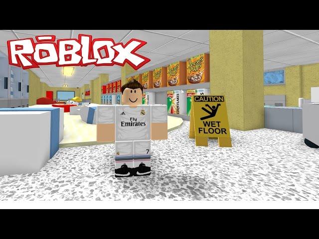 CAN RONALDO ESCAPE THE SUPERMARKET?? | Roblox Obby