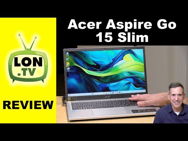 Acer's Budget 15" Windows Laptop: Acer Aspire Go 15 Slim Review - AG15-31P-3947