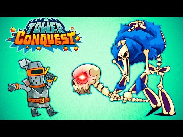 Tower Conquest a Cartoon like Game for kids about fighting and battle with evil MONSTERS