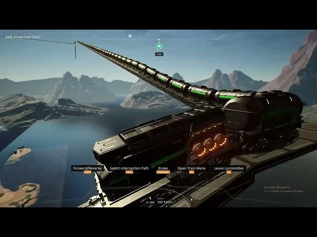 Satisfactory Train Speed Test 2