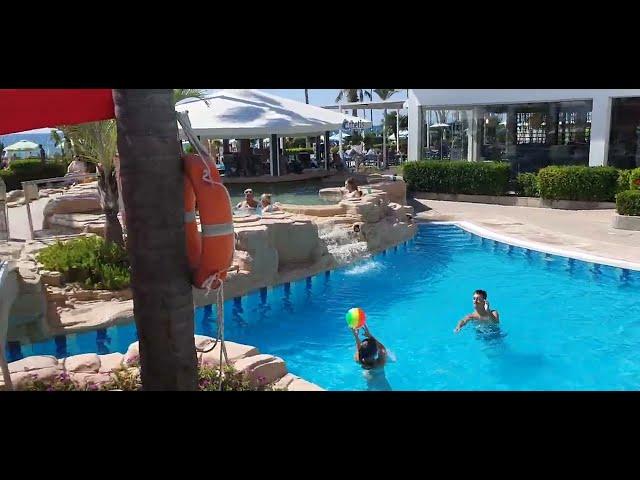 leonardo cypria bay hotel  paphos cyprus pool area  sept 2022