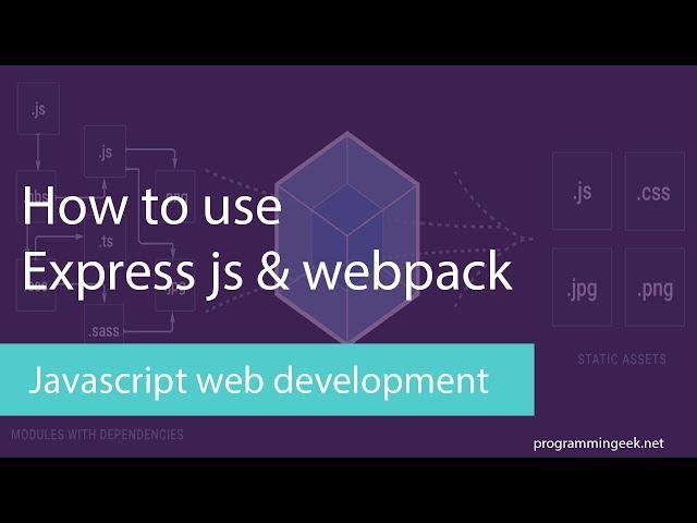 webpack dev server with expressjs