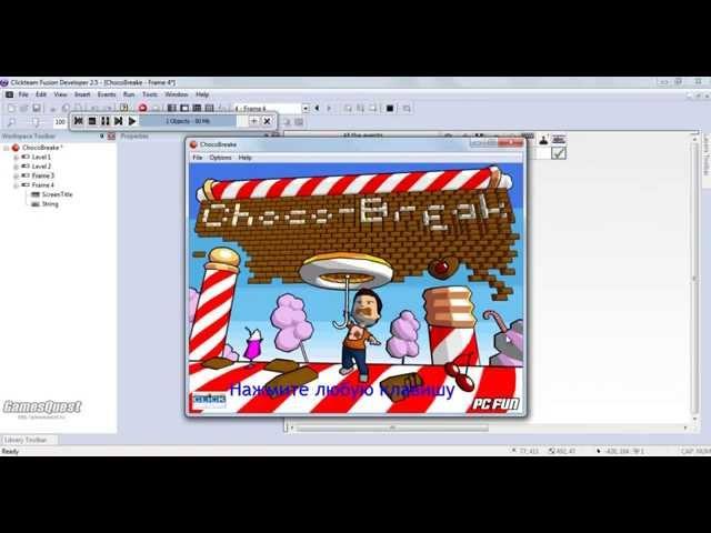 11. Переход между уровнями! Рекорды! Создание игр на Clickteam Fusion 2.5