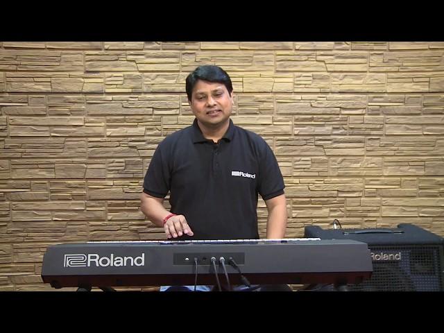 Roland E-X20 Indian Rhythm Demo