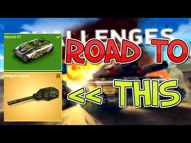 Tanki Online / Live Challenges Road to 2000 Stars