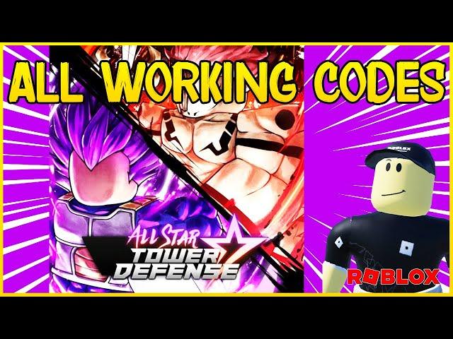 NEW CODEALL WORKING CODES for ALL STAR TOWER DEFENSERoblox 2024Codes for Roblox TV