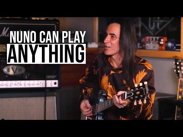 Nuno Bettencourt Proves He Can Play Anything