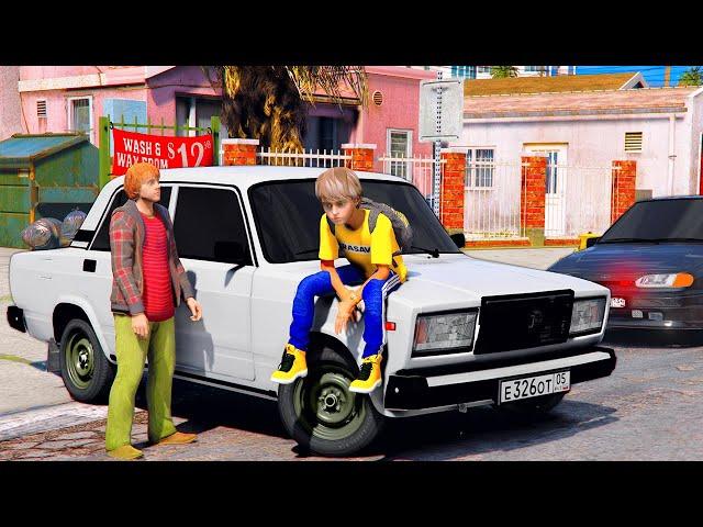 ОПЕРСКАЯ ЕЗДА В GTA 5 - КУПИЛ ВАЗ 2107 У ДЕДА! ОПЕРСКАЯ СЕМЕРКА ИЗ ПОД ДЕДА! ВОТЕР