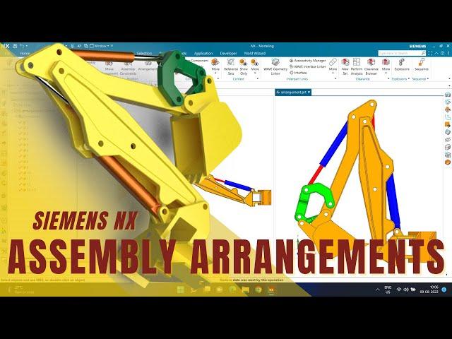 ASSEMBLY ARRANGEMENT | SIEMENS NX