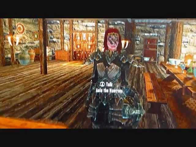 Hearthfire DLC 'Kids' Dialogue with Aela the Huntress