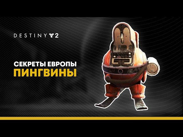 Destiny 2. Все 9 пингвинов Европы