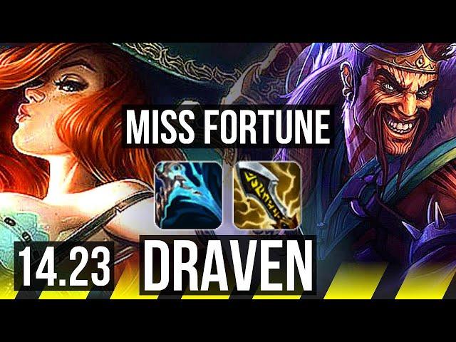 MISS FORTUNE & Alistar vs DRAVEN & Rakan (ADC) | 5/2/6 | KR Diamond | 14.23