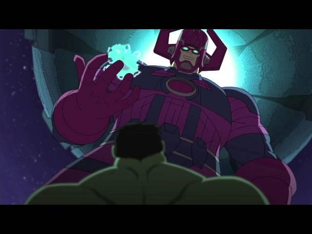 Hulk and the Agents of S.M.A.S.H. Season 1 Episode 15 "Galactus Goes Green" Clip