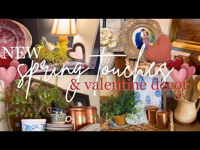 ROMANTIC COTTAGE DECORATE WITH ME FOR SPRING & VALENTINES DAY