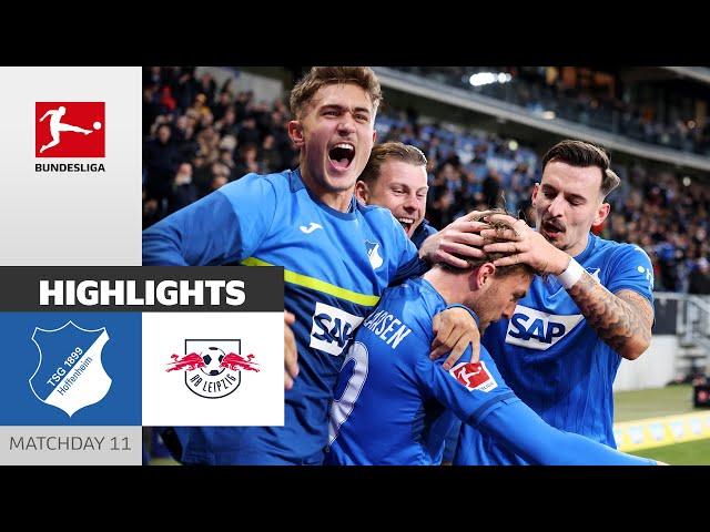 Hoffenheim Win Dramatic Match! | TSG Hoffenheim - RB Leipzig 4-3 | Highlights | MD 11 – Bundesliga