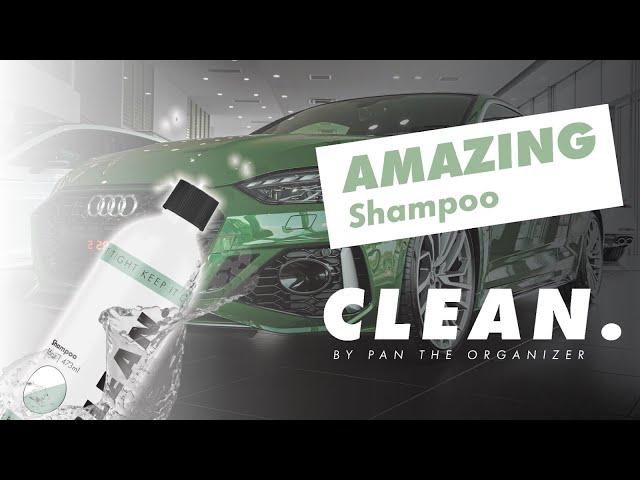 CLEAN By Pan The Organizer Car Shampoo! Superior Cleaning & Lubrication