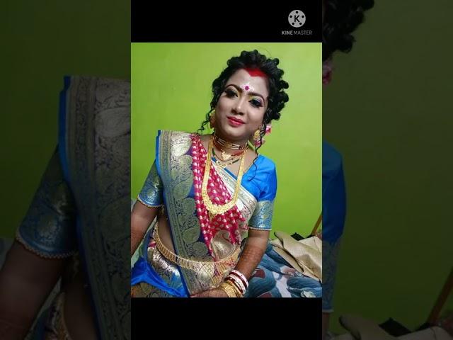 #soma 's makeover#bridal look#please_subscribe my channel#