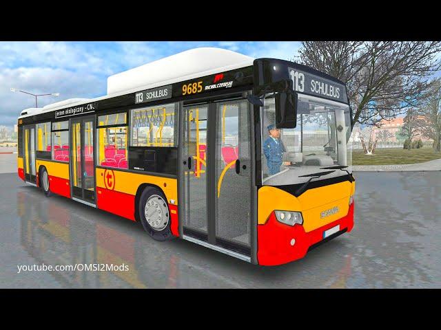 OMSI 2 – New Scania Citywide Solo 12M 3 Door CNG