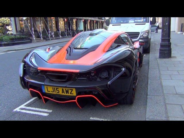 CRAZY One Off MSO McLaren P1 in London!