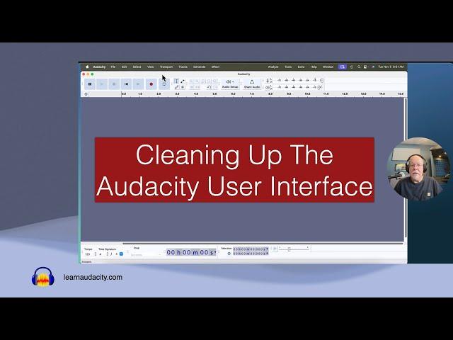 Cleaning Up The Audacity User Interface